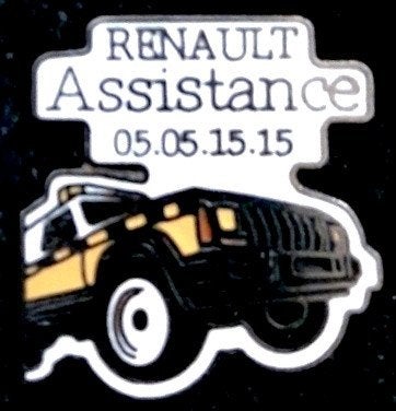Renault Assistance pin, Verzenden, Nieuw, Transport, Speldje of Pin