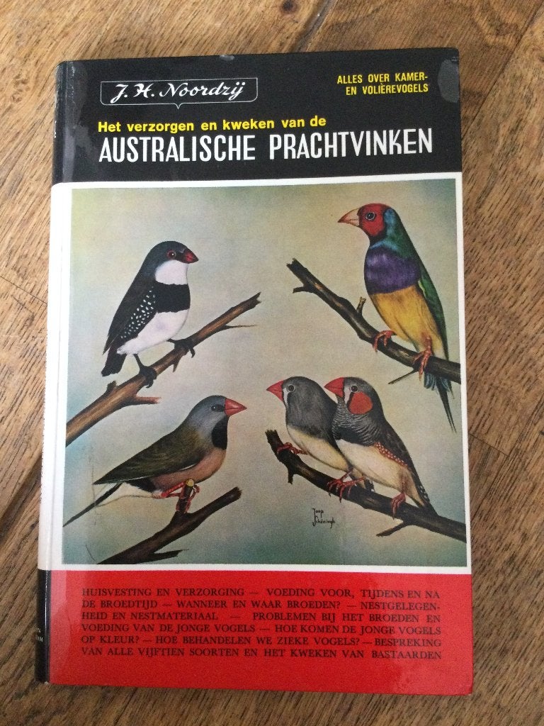 Australische prachtvinken: het verzorgen en kweken, Ophalen of Verzenden, Zo goed als nieuw, Vogels