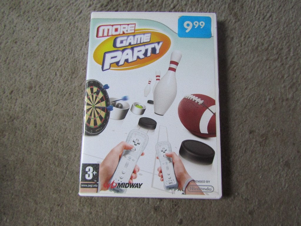 Wii spel: More game party, Gebruikt, 1 speler, Ophalen of Verzenden, Vanaf 3 jaar