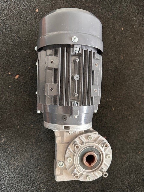 Elektromotor met haakse overbrenging,  Fenner/Varvel, Doe-het-zelf en Verbouw, Ophalen of Verzenden, Elektromotor