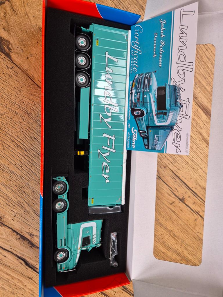 Tekno Scania jakob pedersen nieuw in doos, Hobby en Vrije tijd, Modelauto's | 1:50, Ophalen of Verzenden, Nieuw, Bus of Vrachtwagen