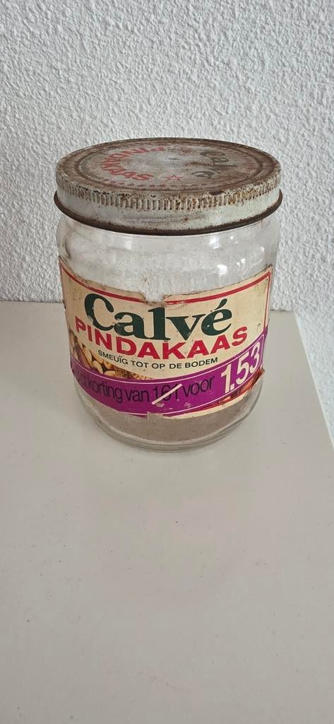 Calvé pindakaas oud nostalgie, Ophalen of Verzenden