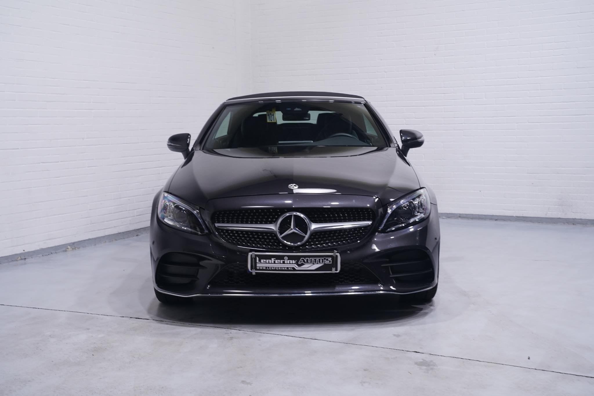 Mercedes-Benz C-klasse Cabrio 180 AMG Line AMG Styling Camer, Auto's, Automaat, Cabriolet, 4 stoelen, Automatische klimaatregeling