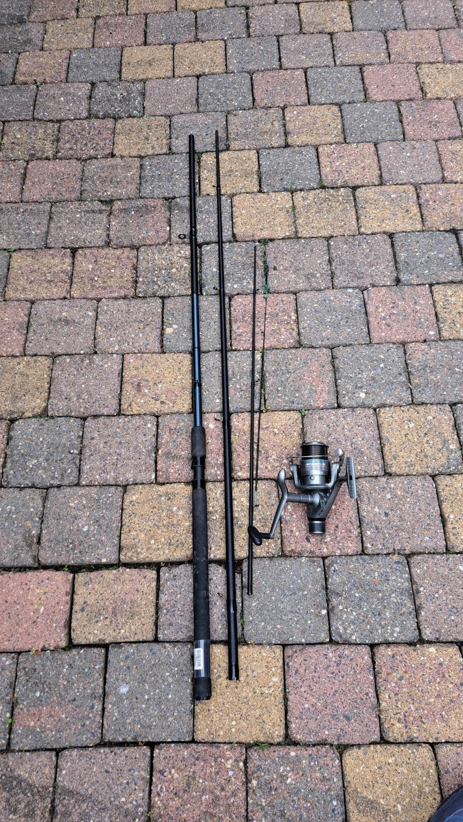 Pantera Feeder Hengel met Spartan Molen, Ophalen, Zo goed als nieuw, Complete hengel