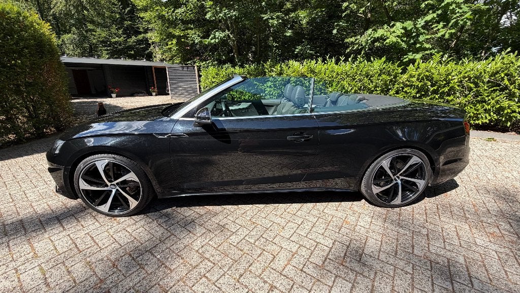 Audi A5 Cabriolet 40 TFSI quattro 204pk Business Edition, Auto's, Automaat, Euro 5, Zwart, 4 stoelen