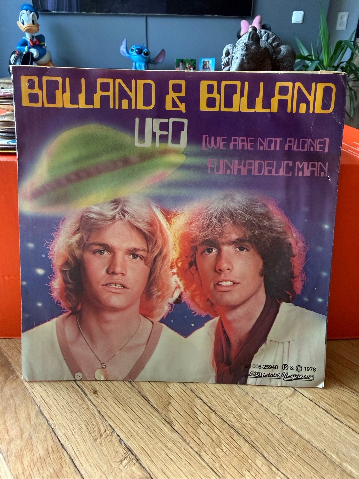 Bolland & Bolland - UFO (We Are Not Alone) - Vinyl Single, Gebruikt, 7 inch, Ophalen of Verzenden, Pop