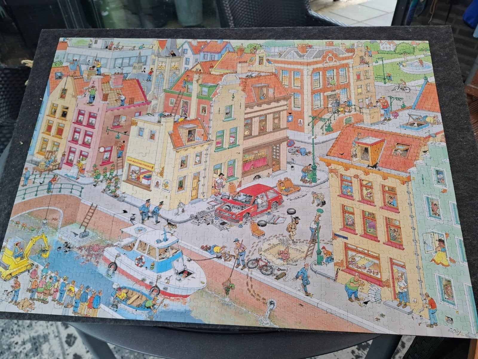 Jan van Haasteren puzzel 1000 stukjes - Het Missende Stukje, Ophalen of Verzenden