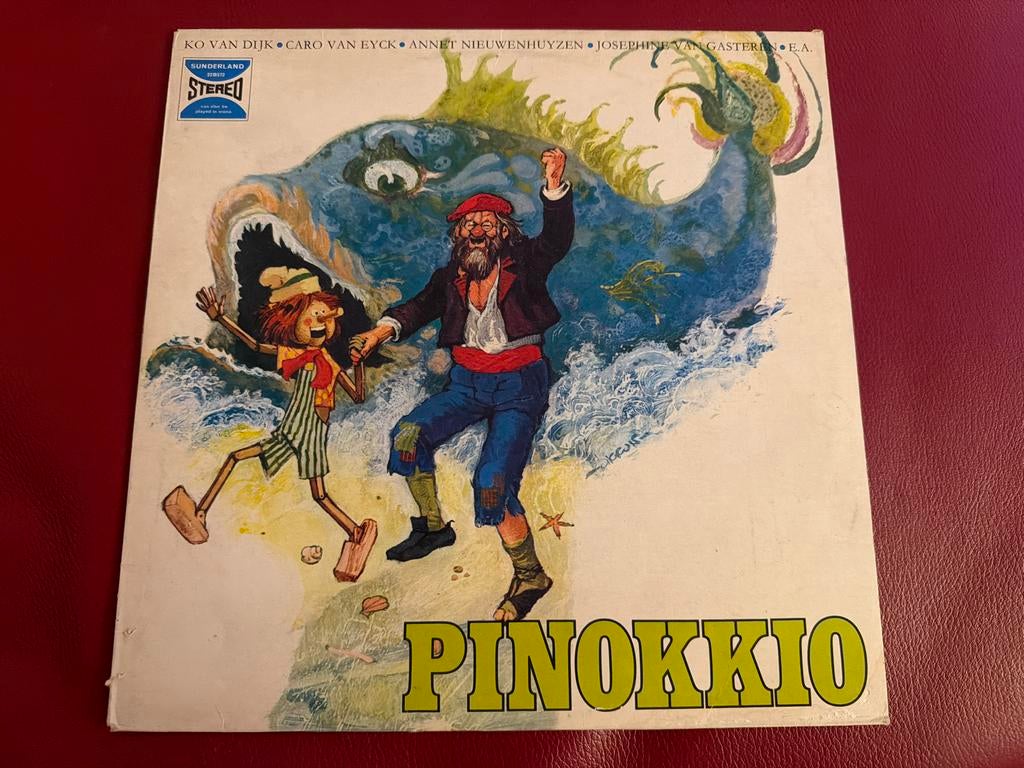 Pinokkio - Sunderland Stereo LP (Ko van Dijk e.a.), Ophalen, Gebruikt, 12 inch