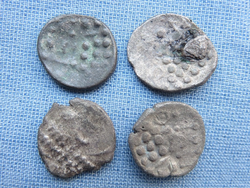 Keltische staters in zilver - 1e eeuw B.C. - bodemvondsten, Postzegels en Munten, Ophalen of Verzenden, Overige landen, Losse munt