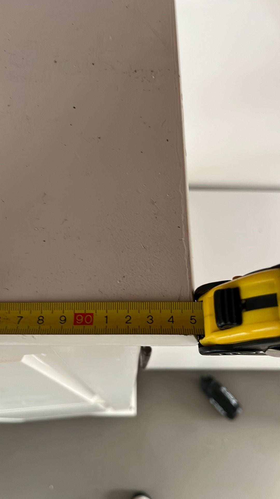 Wit geschilderde grenen meiden/ computerkast, 70 tot 120 cm, 120 tot 170 cm, Ophalen of Verzenden, Zo goed als nieuw