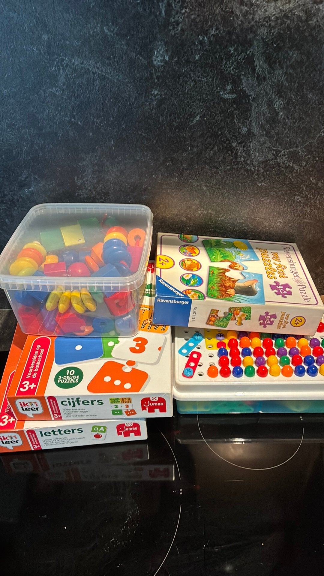 Spelletjes kind 2, 3 en 4 jaar, Ophalen of Verzenden, Gebruikt