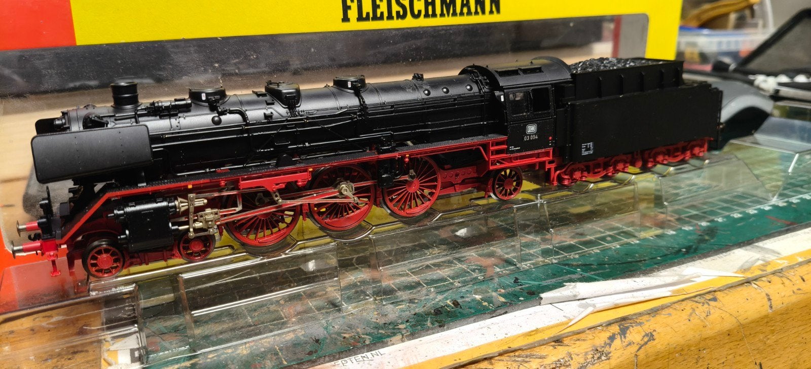 Fleischmann Stoomlocomotief BR 03 094 (Analoog, OVP), Ophalen of Verzenden