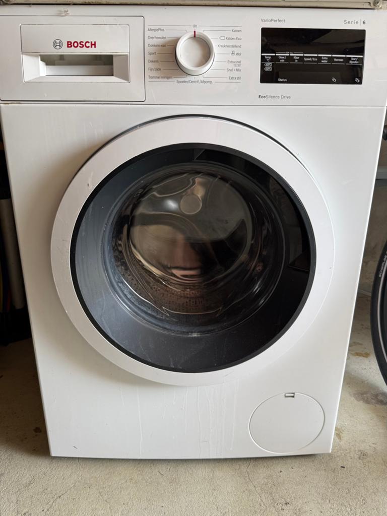 Bosch Wasmachine type WAT28461/NL22 voor 7KG en 1400 toeren, Ophalen, Gebruikt, Handwasprogramma, Voorlader