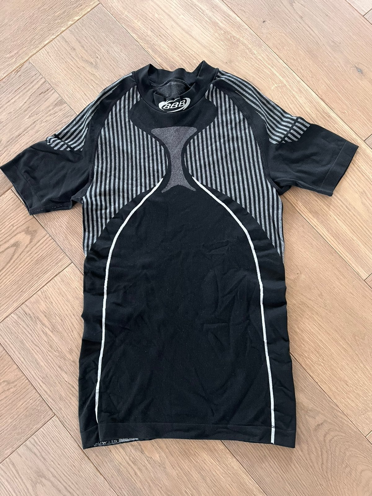 Fietsshirt korte mauwen zwart M/L, Ophalen of Verzenden, Zo goed als nieuw, Bovenkleding