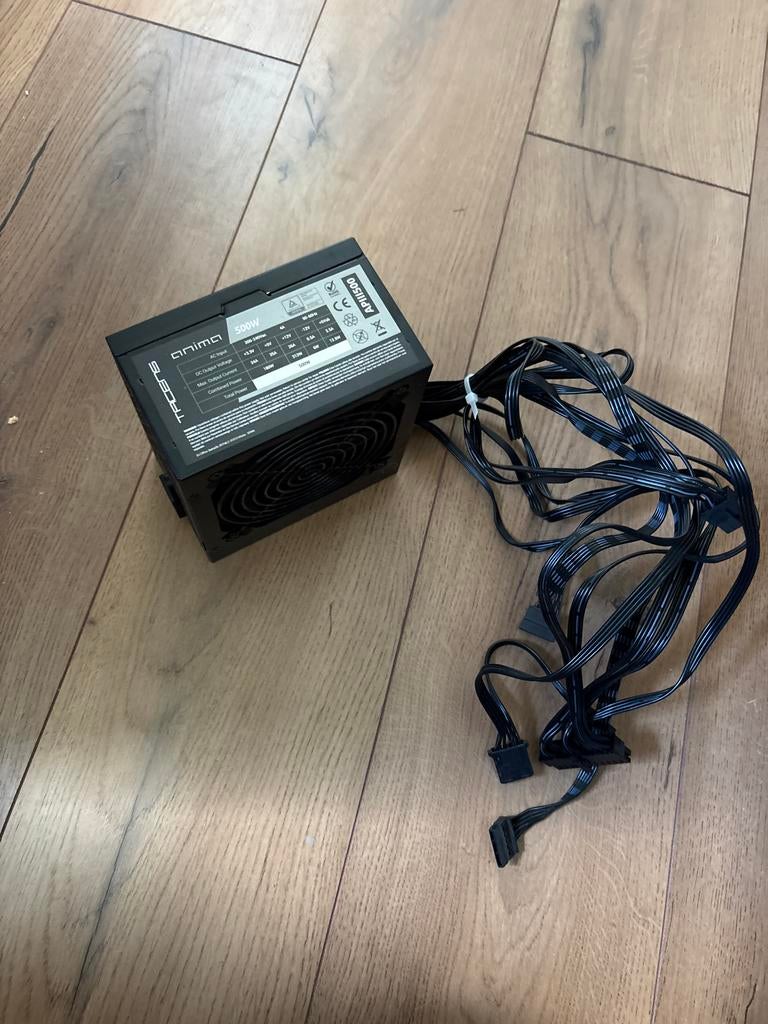 Anima APII500 Voeding 500W, Computers en Software, Ophalen of Verzenden, Zo goed als nieuw