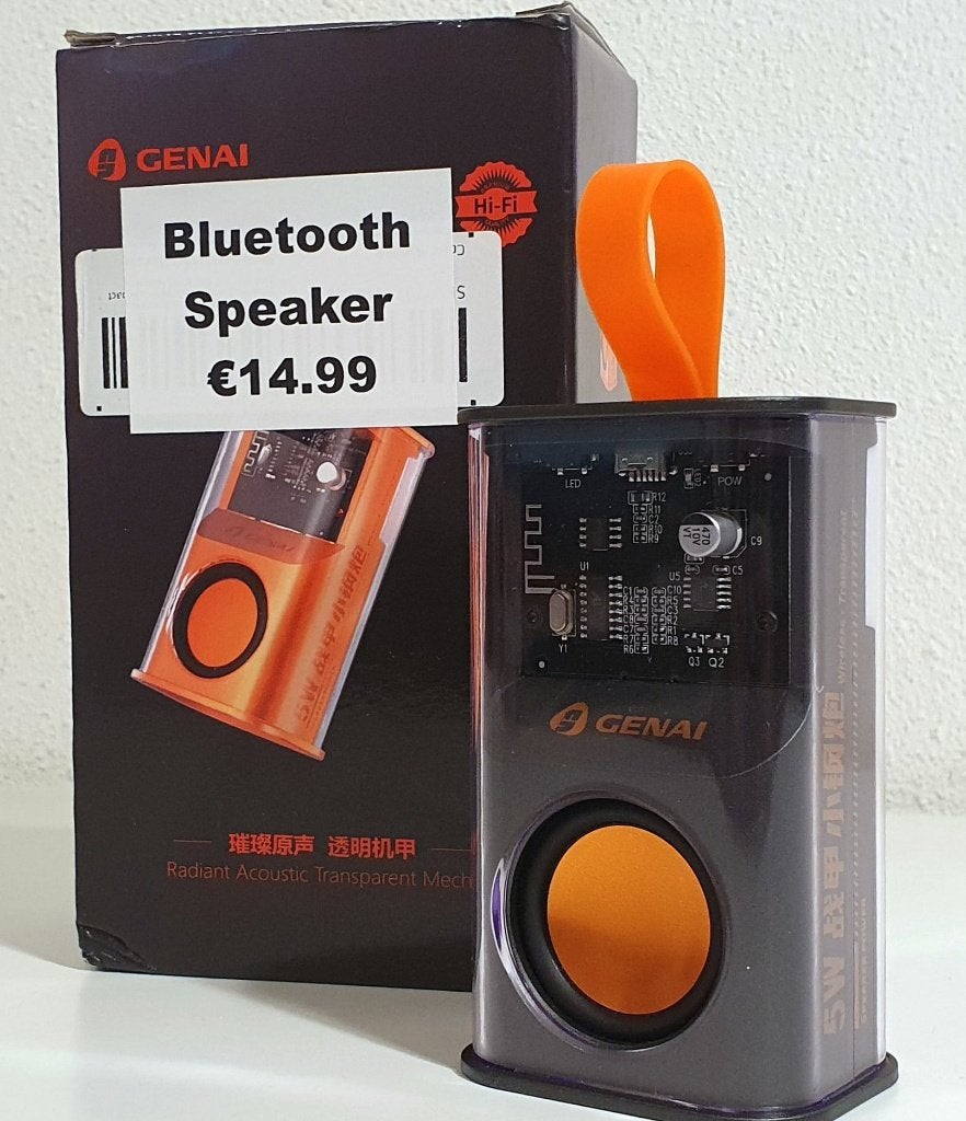 Bluetooth Speaker - Genai GN-BX100, Overige merken, S, Ophalen of Verzenden, Zo goed als nieuw