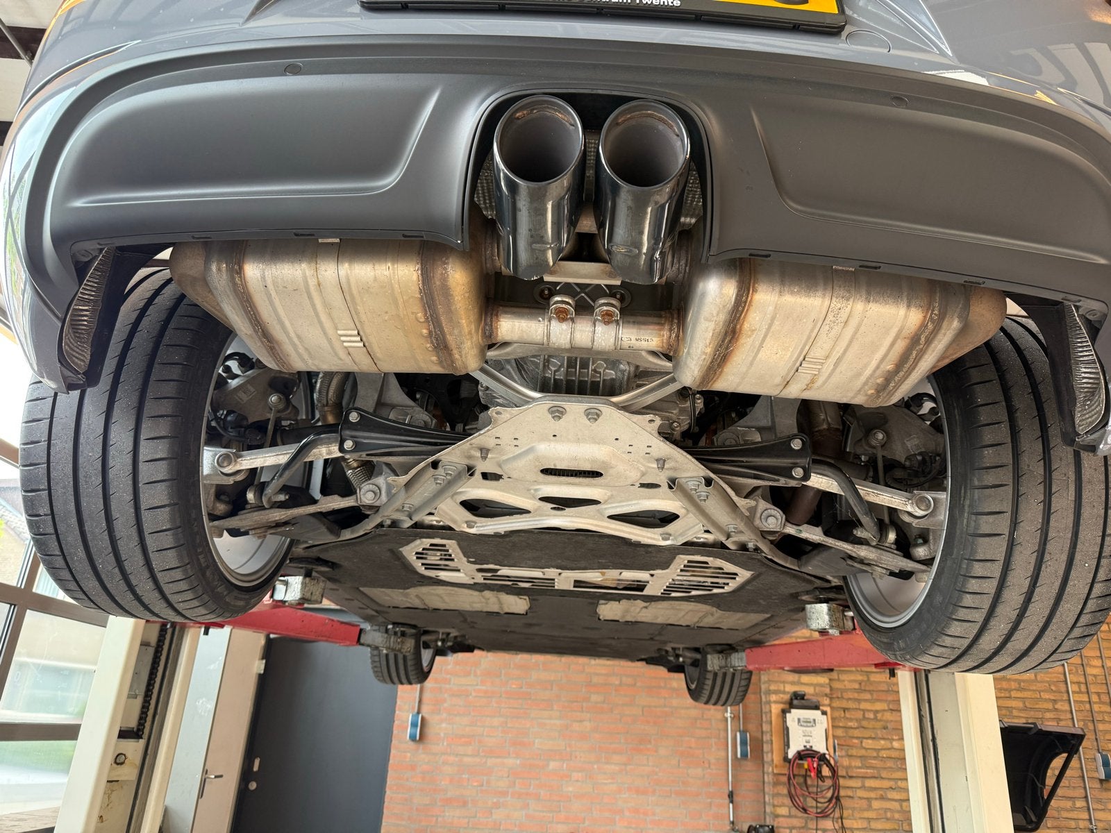 Porsche Boxster originele uitlaat., Ophalen, Gebruikt, Porsche