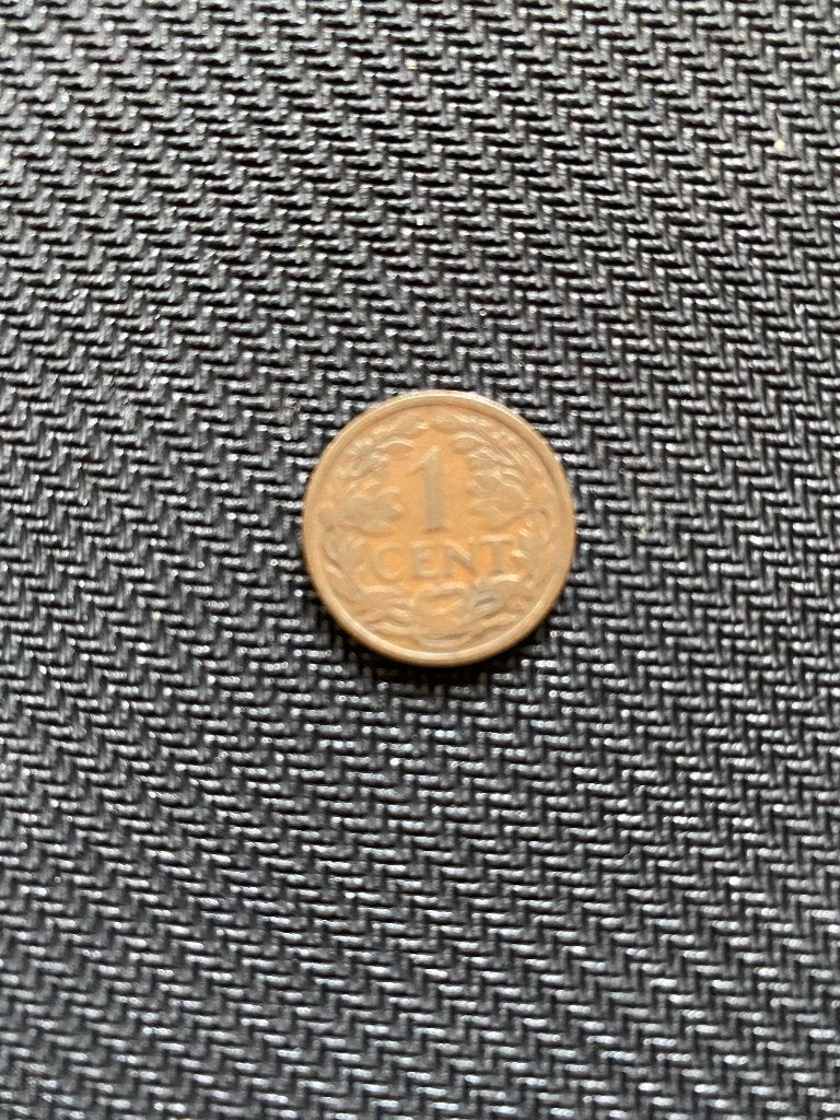 1 cent uit 1917, Postzegels en Munten, Munten | Nederland, Ophalen, Koningin Wilhelmina, 1 cent, Losse munt
