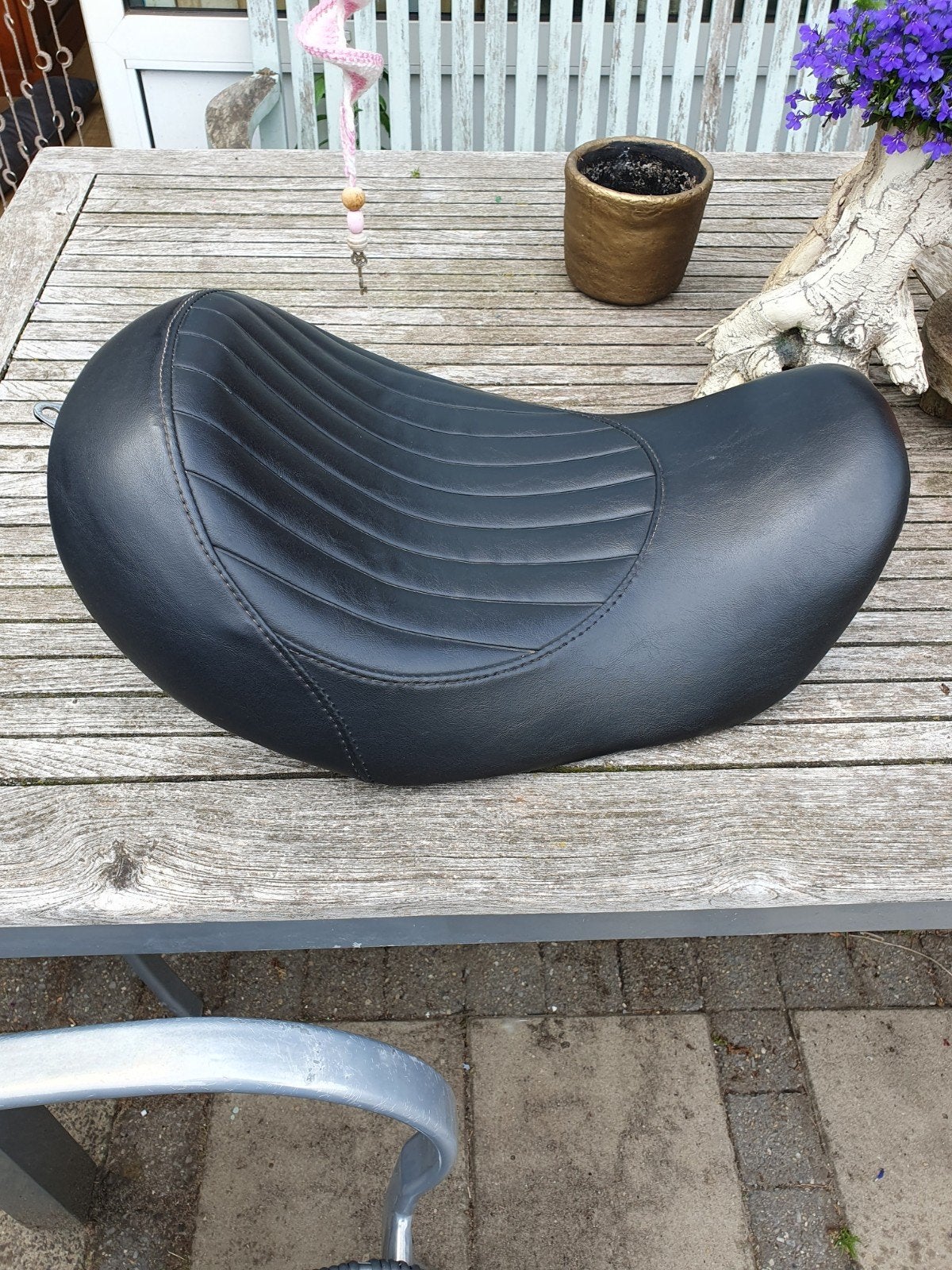 Solo seat voor dyna, Motoren, Onderdelen | Harley-Davidson, Ophalen of Verzenden, Gebruikt