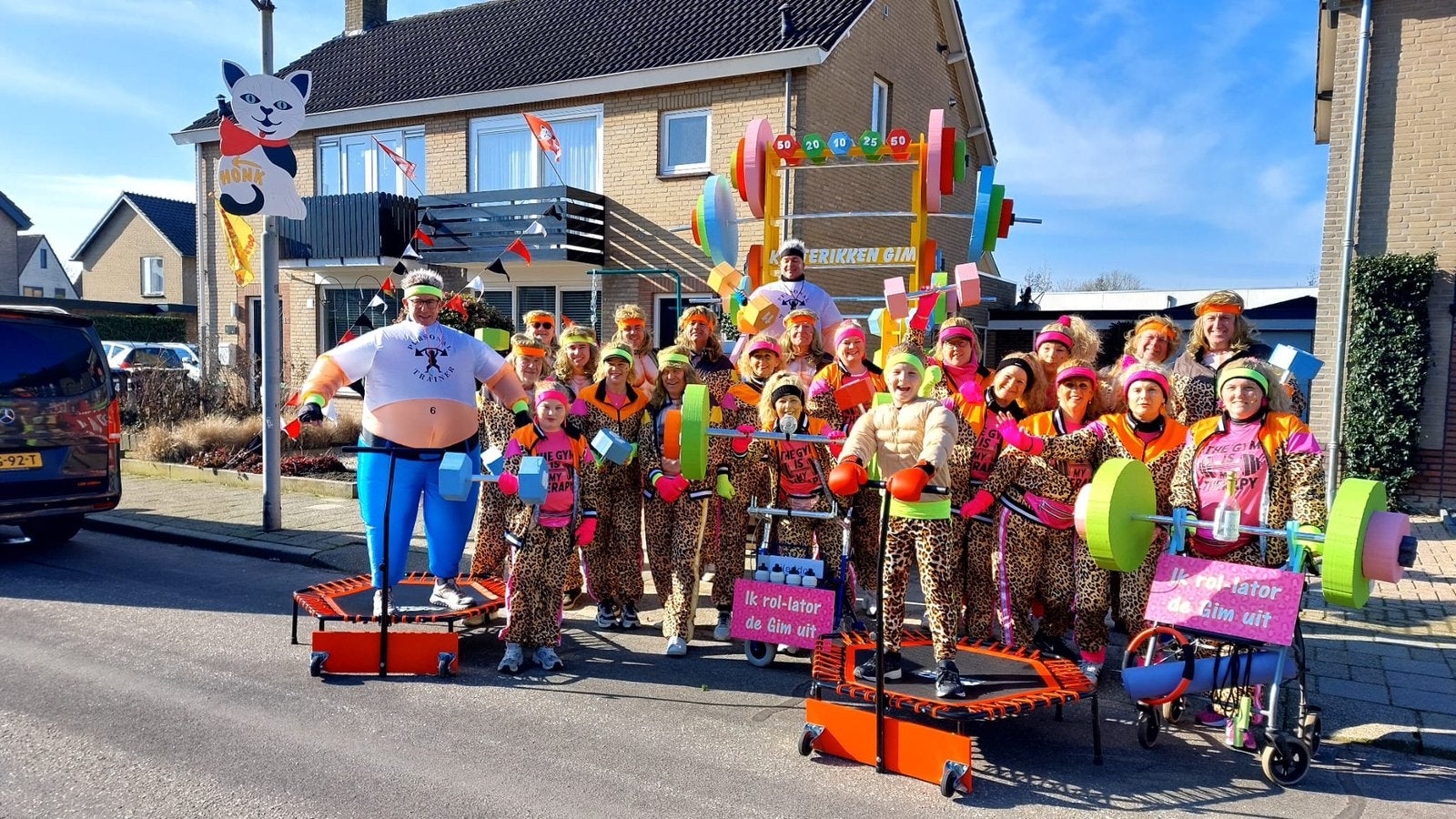 Carnaval loopgroep 2026 The Gim, Ophalen, Zo goed als nieuw