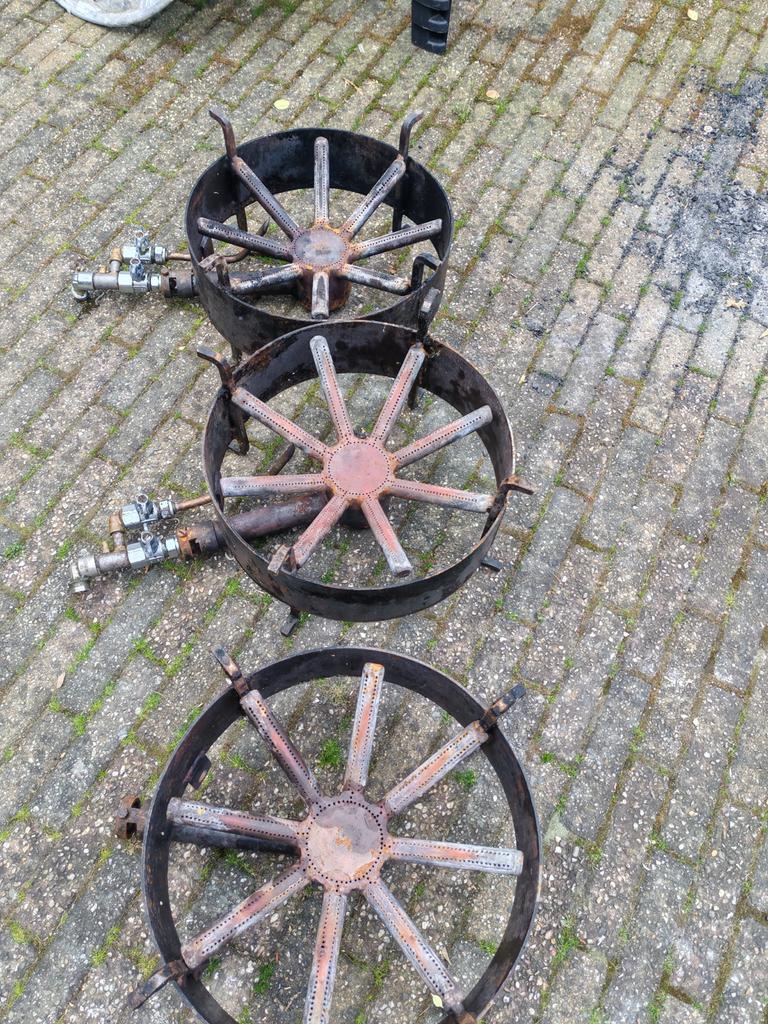 Profesionele aardgasbranders, Ophalen, Gebruikt, 60 cm of meer, Gas