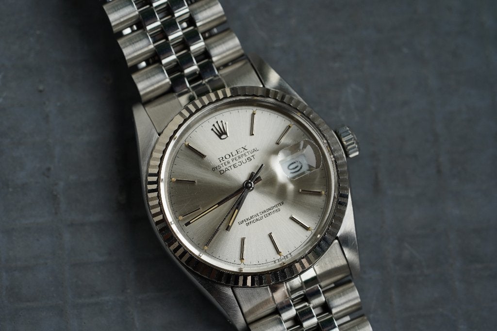 Rolex Datejust 36 ref. 16014 Watch only & service + garantie, Staal, Polshorloge, Ophalen of Verzenden, Zo goed als nieuw