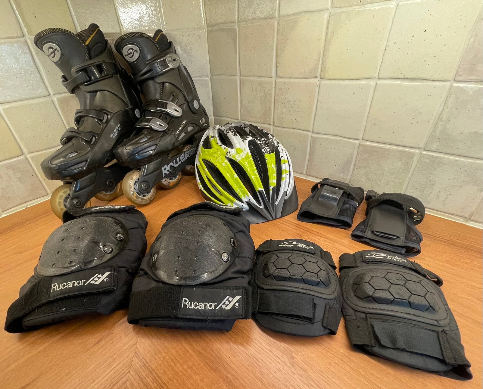 Rollerblade Skeelers met accessoires, Ophalen of Verzenden, Gebruikt