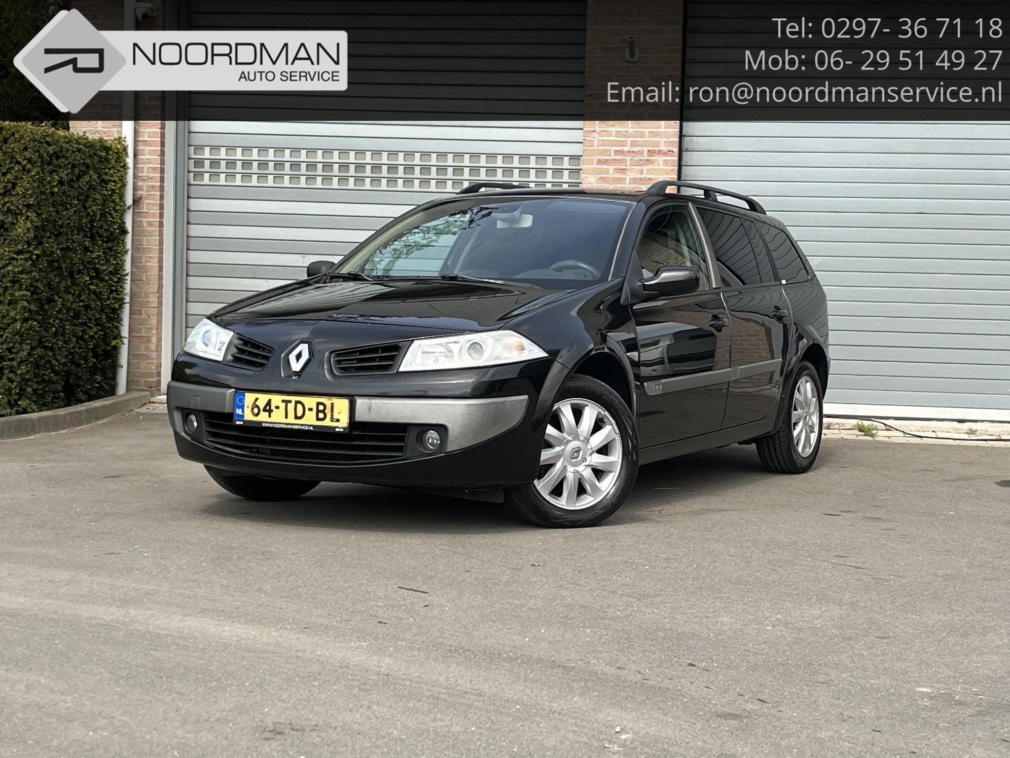 Renault Mégane Grand Tour 1.6-16V Dynamique Comfort LPG, Auto's, Renault, Voorwielaandrijving, Stof, Gebruikt, 4 cilinders