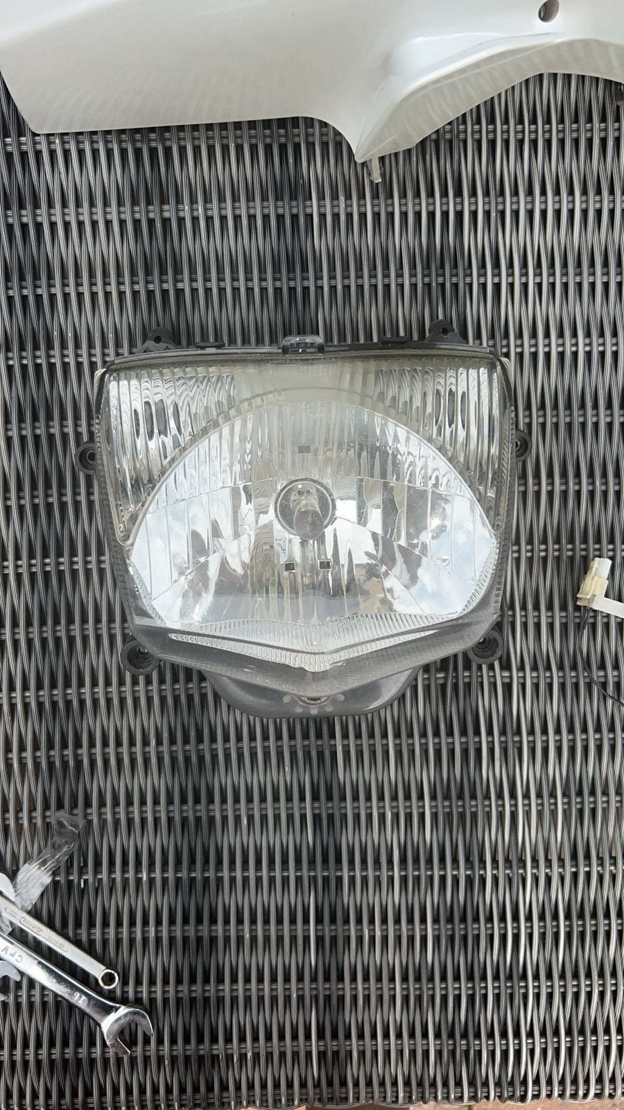 Vivacity new 4t koplamp, Ophalen
