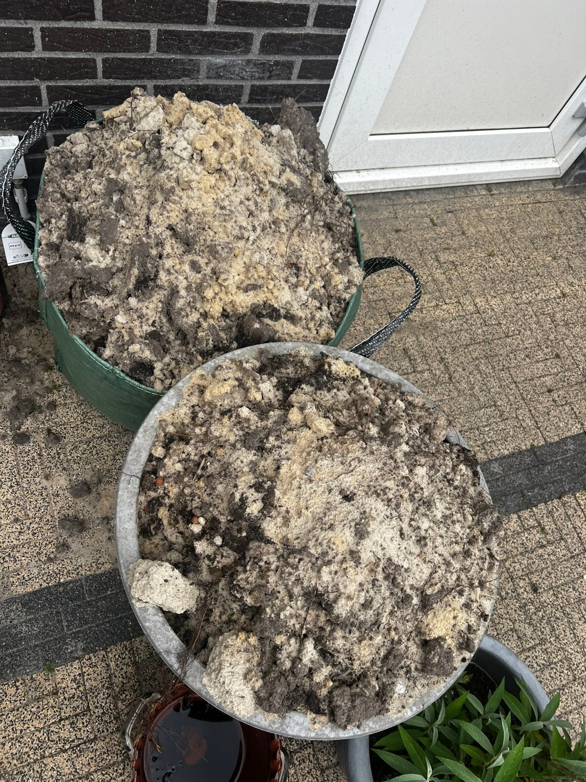Gemengd zand (grotendeels geel), Tuin en Terras, Zand, Ophalen, Gebruikt, Ophoogzand