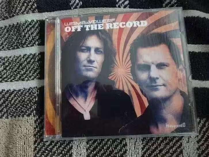 CD Weima & vd Werf – Off The Record , pop rock, Cd's en Dvd's, Cd's | Rock, Ophalen of Verzenden, Zo goed als nieuw, Poprock, Album