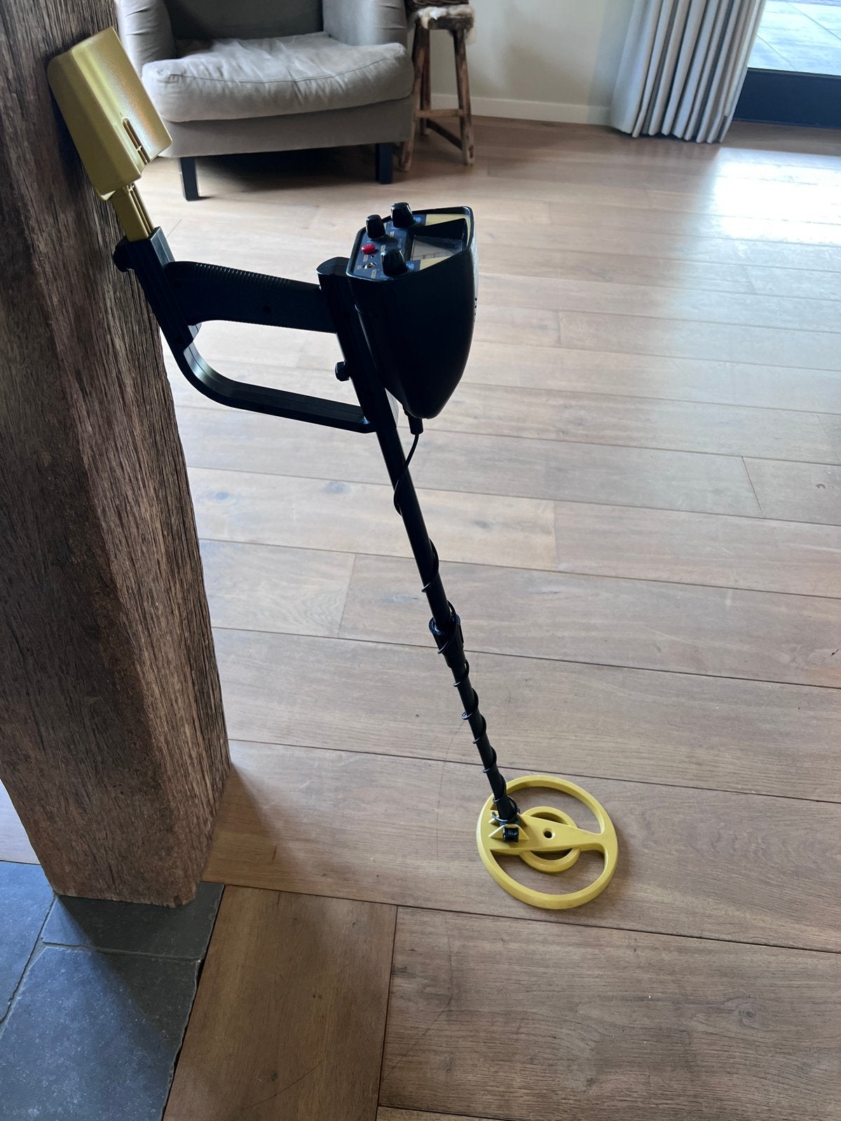 Metaaldetector, Hobby en Vrije tijd, Metaaldetectors, 30 cm of minder, Ophalen, Overige merken, Gebruikt