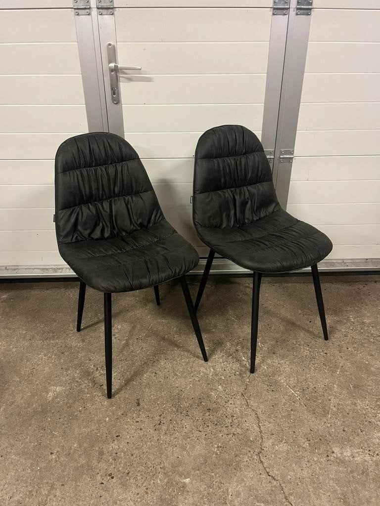 3 stuks Horeca restaurant stoelen Antraciet nieuw, Ophalen, Nieuw, Grijs, Vijf, Zes of meer stoelen
