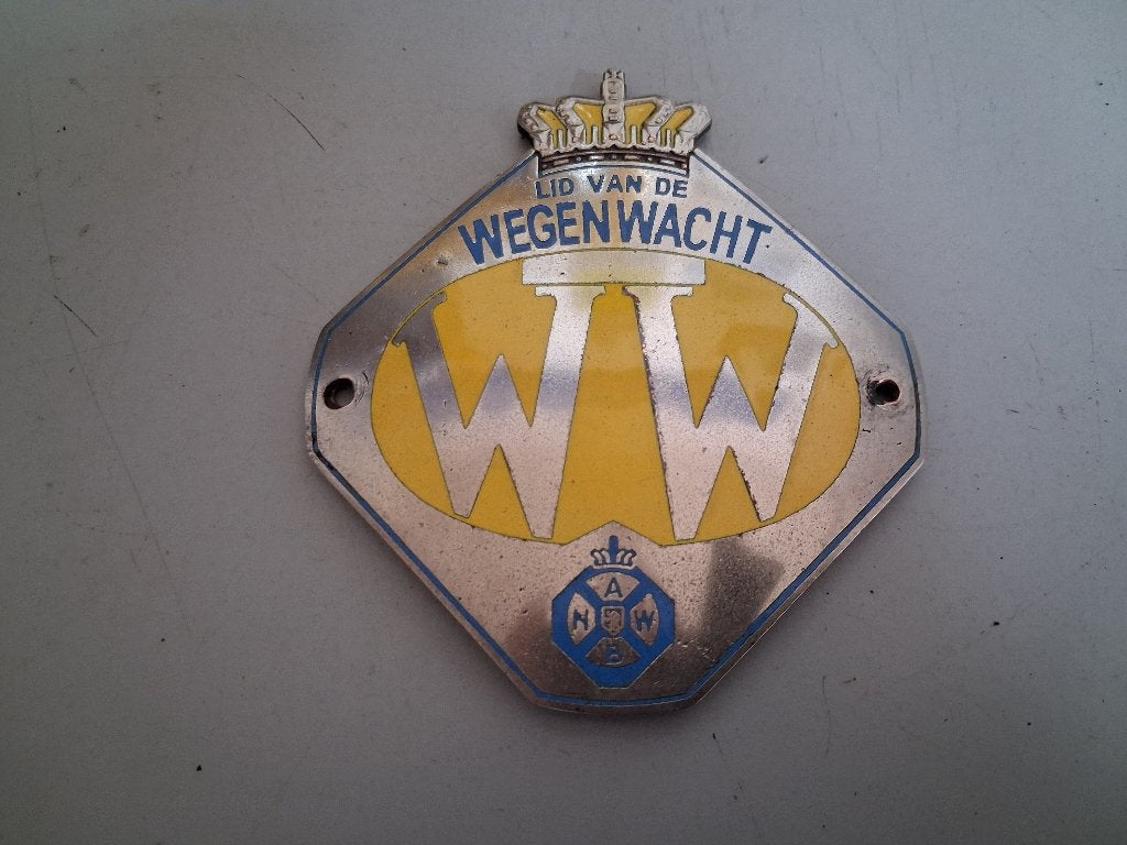 WW Schildje  zware serie, Verzamelen, Overige Verzamelen, Ophalen of Verzenden