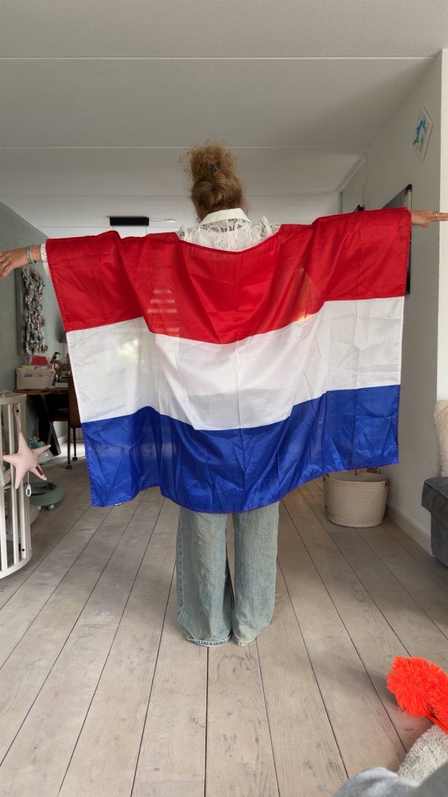 Nederlandse vlag, Ophalen, Nieuw