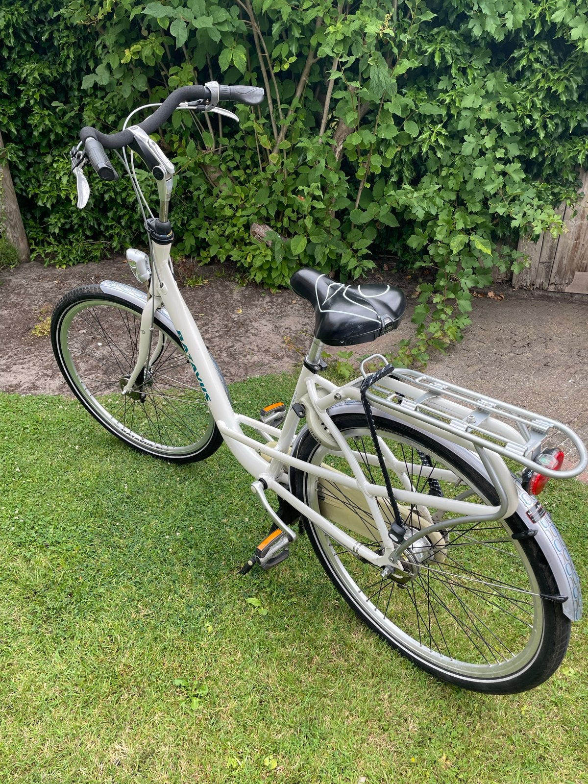 Batavus Mambo Deluxe damesfiets/mamafiets, Ophalen, Gebruikt, 47 tot 50 cm, Versnellingen