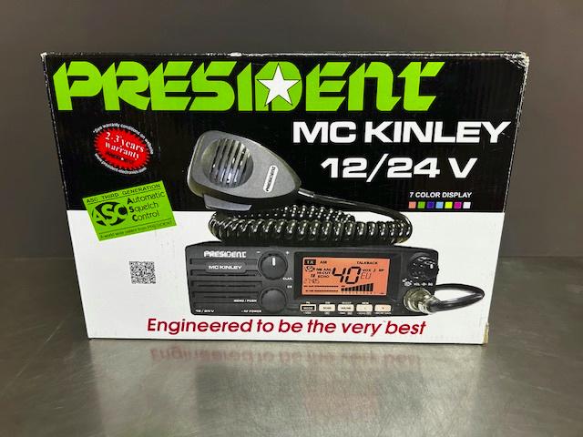 CB  President Mc Kinley  AM – FM –SSB  27mc, Ophalen of Verzenden, Zo goed als nieuw, Zender en Ontvanger