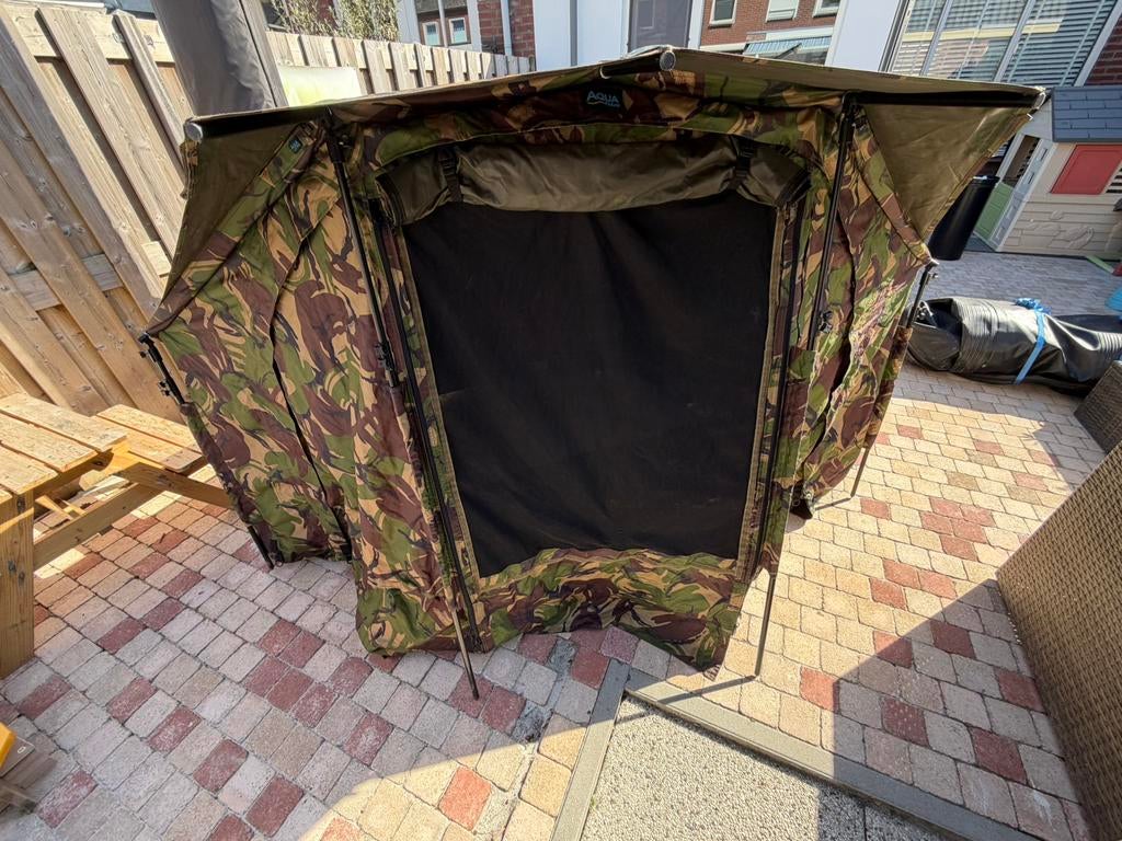 Aqua Pioneer 100 Aquatexx EV DPM Bivvy, Watersport en Boten, Hengelsport | Karpervissen, Ophalen, Gebruikt, Overige typen