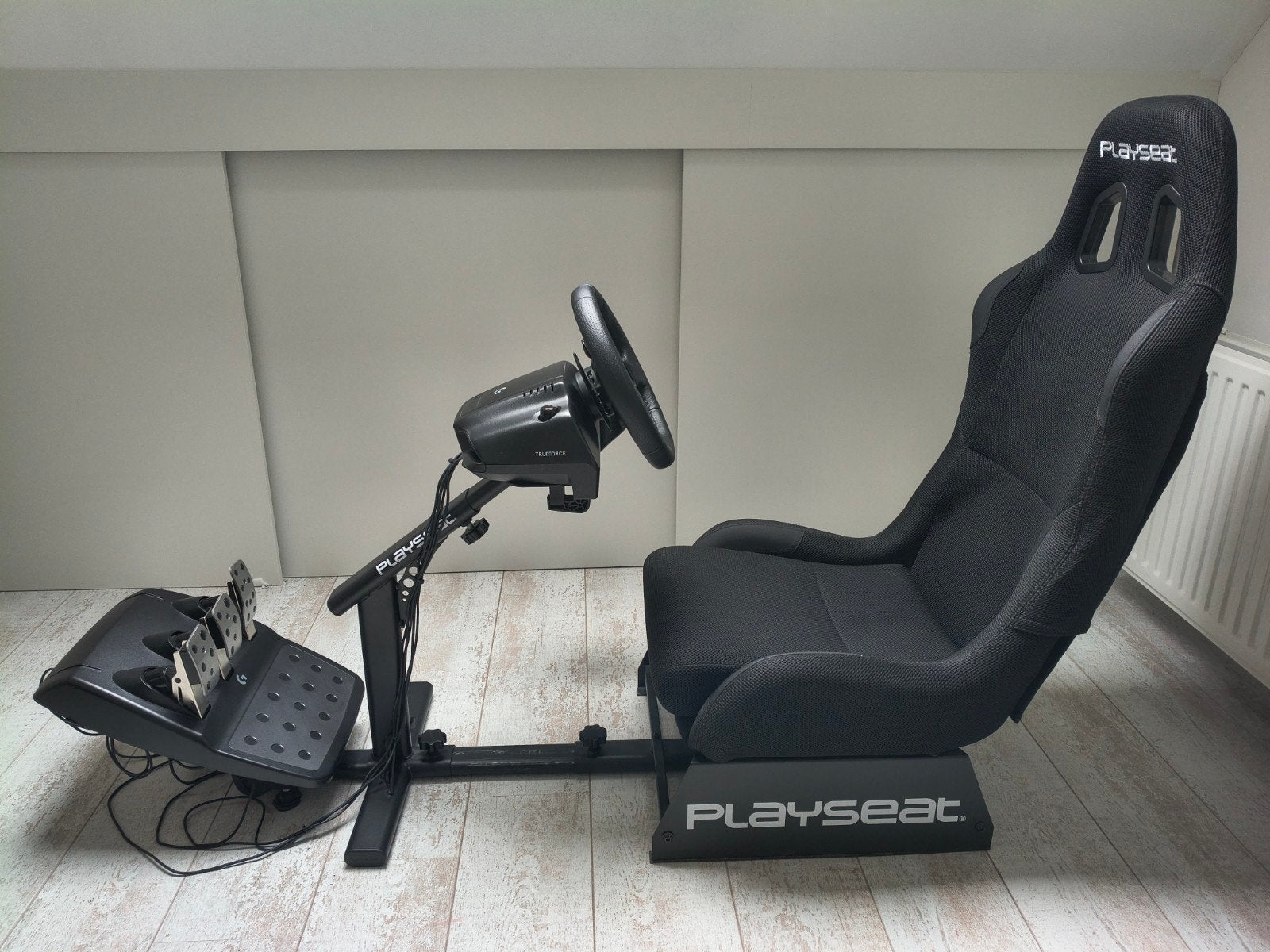 Playseat Evolution met Logitech G923 en Logitech Gearshift, Ophalen, Zo goed als nieuw, Playseat of Racestoel, PlayStation 3