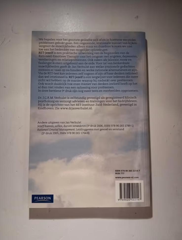 Jan Verhulst - RET-jezelf, Ophalen of Verzenden, Zo goed als nieuw