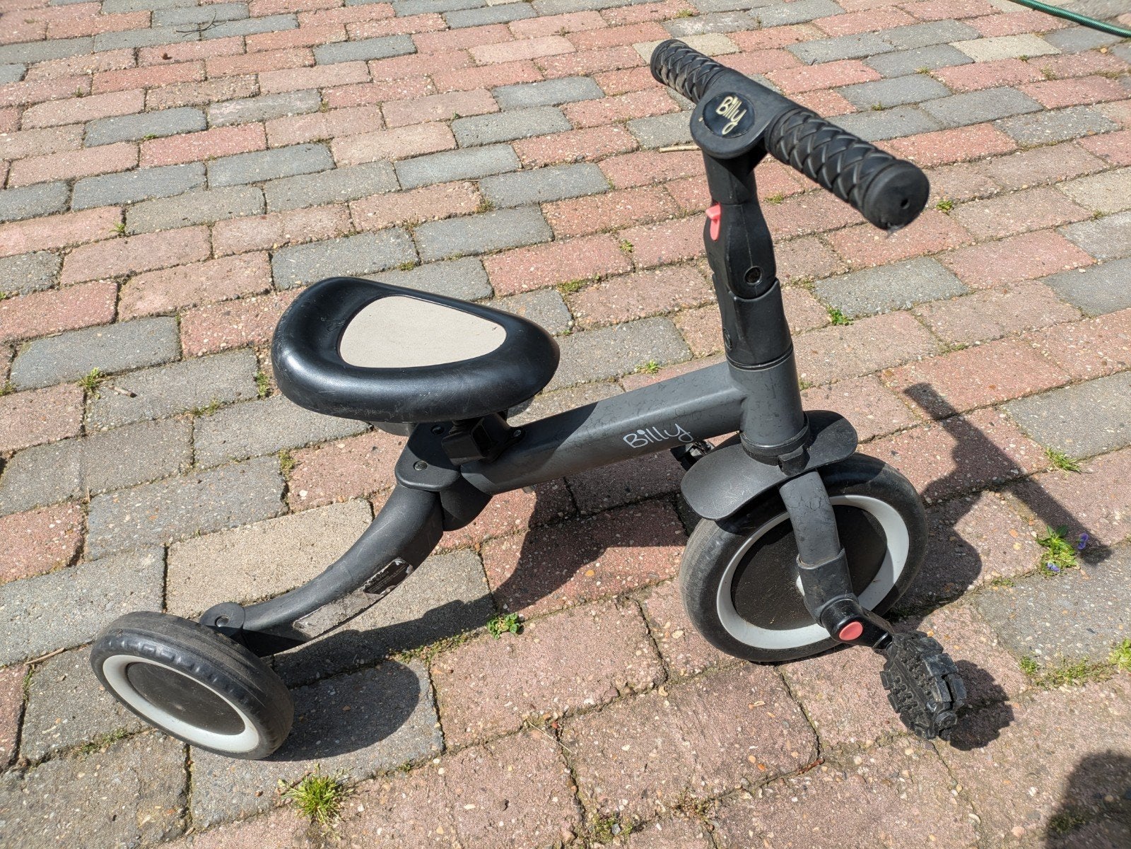 Loopfiets Billy, Ophalen, Gebruikt