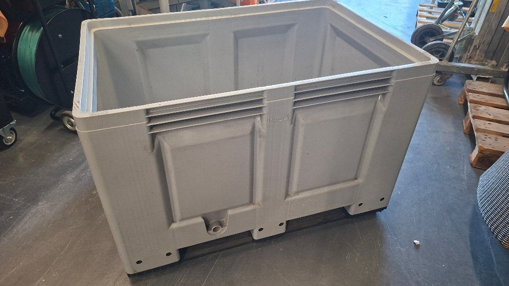 Kunstof palletbak bak 80x120cm, Ophalen, Kunststof, Minder dan 30 cm, .