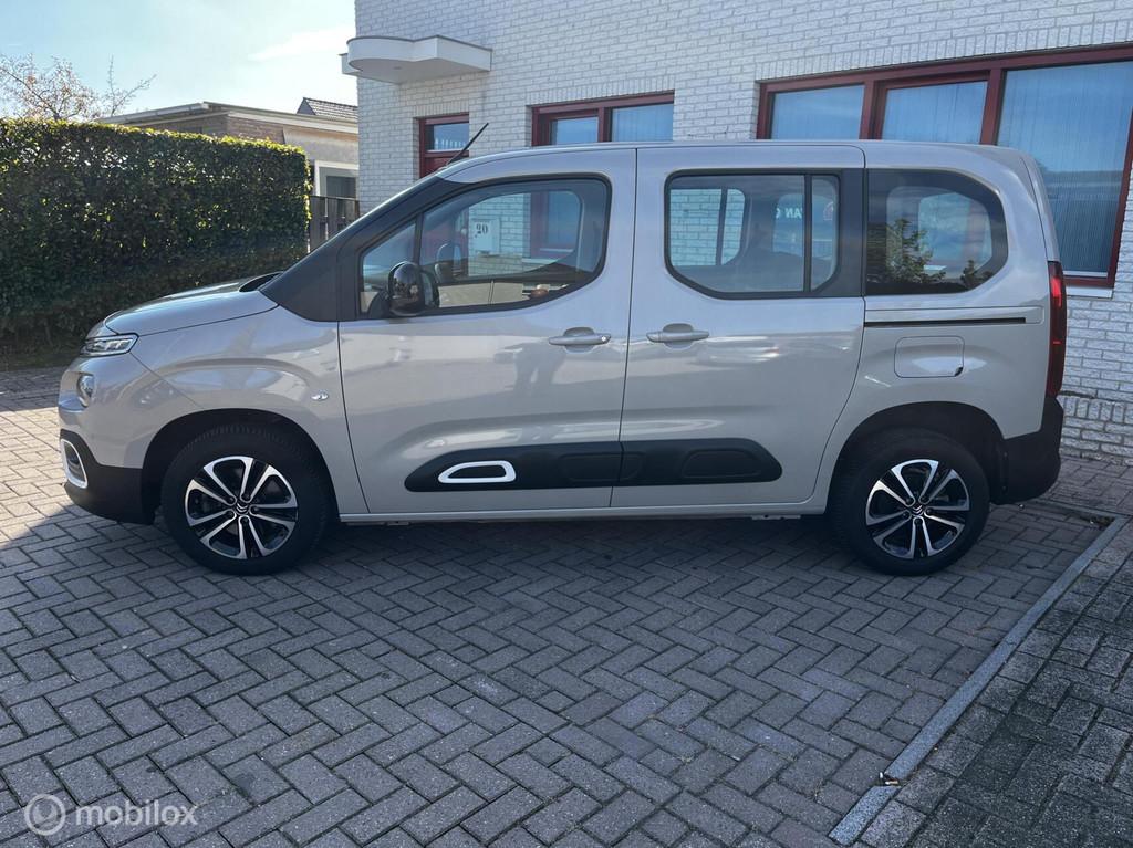 Citroen Berlingo bestel 1.5 BlueHDI 5 pers/prijs is excl btw, Auto's, Voorwielaandrijving, Gebruikt, Zwart, 4 cilinders
