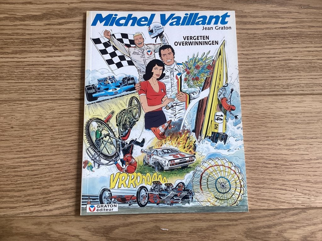 Michel Vaillant - 60 Vergeten overwinningen, Eén stripboek, Ophalen of Verzenden, Zo goed als nieuw