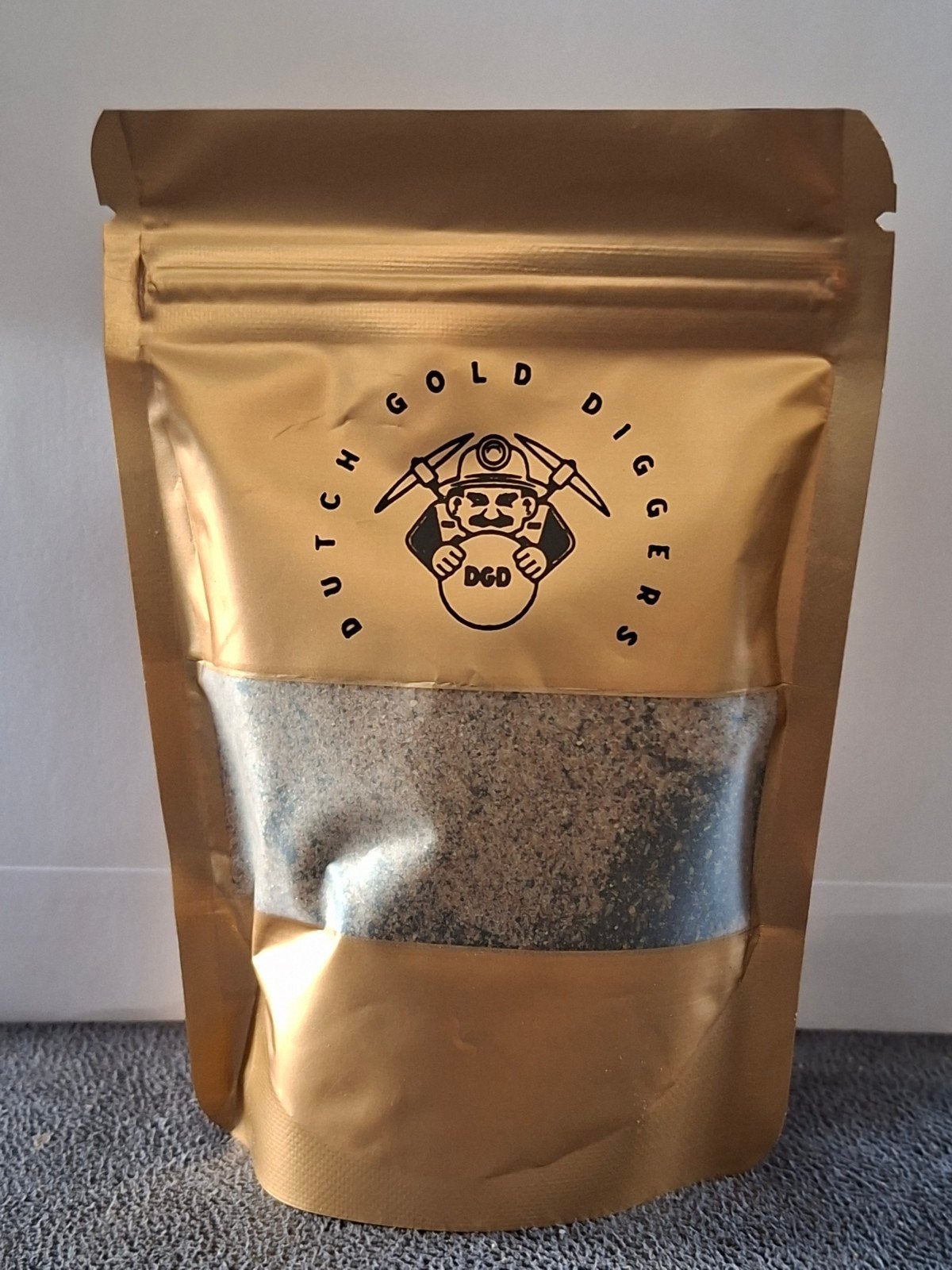 250 mg. Goud zoeken? Paydirt met echt goud! Dutch Gold Digge, Verzenden, Nieuw, Overige merken