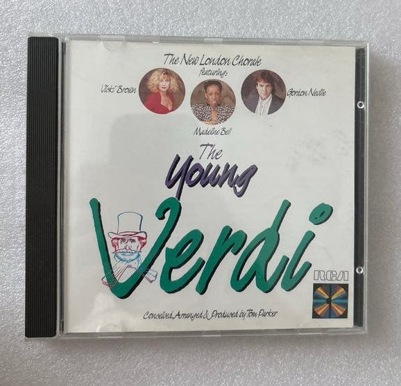 The Young Verdi - The New London Chorale CD, Gebruikt, Verdi, Ophalen of Verzenden, Romantiek