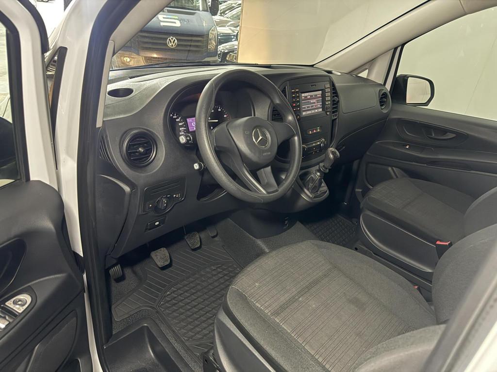Mercedes Vito Bestel 114 CDI l DUBBELE CABINE l NAVI l AIRCO, Gebruikt, 4 cilinders, Wit, Bedrijf