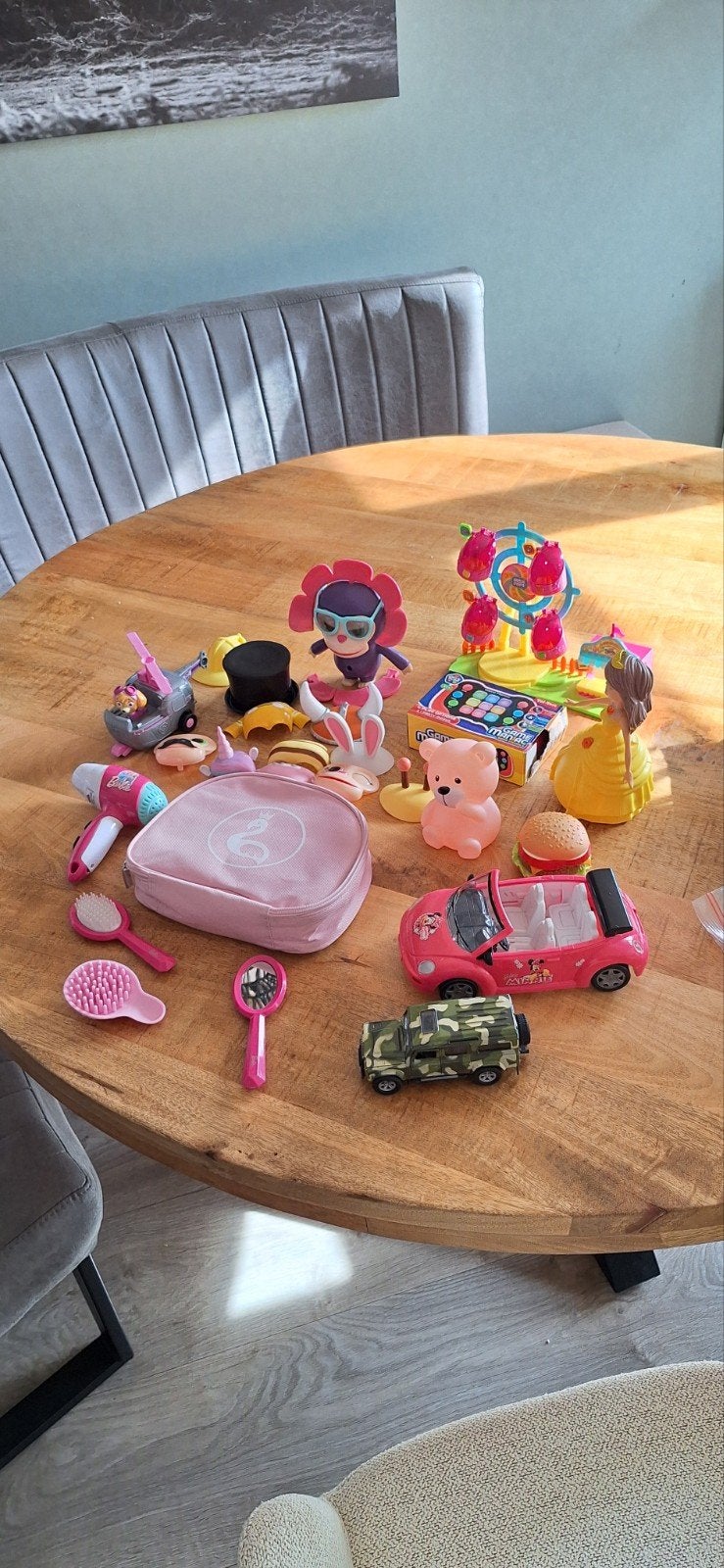 Grote speelgoedset: Minnie auto, make-up, auto's en meer, Ophalen of Verzenden, Gebruikt, Jongen of Meisje