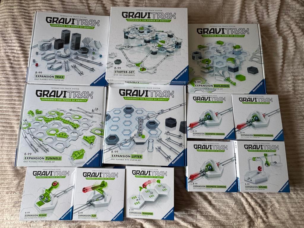 Zeer uitgebreide Gravitrax knikkerbaan set, Ophalen of Verzenden, Gebruikt, Jongen of Meisje