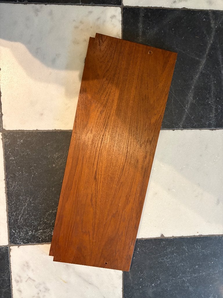 Plank Poul Cadovius wandsysteem, Ophalen, Met plank(en), Gebruikt, Teakhout